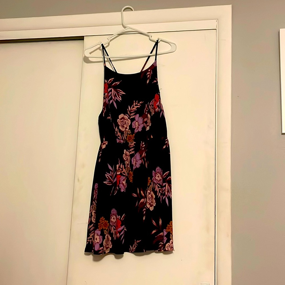 Floral mini dress